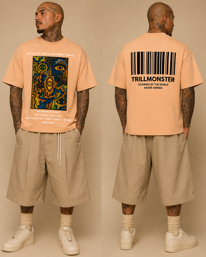 TM Classic Many Eyes Oversized Tee
