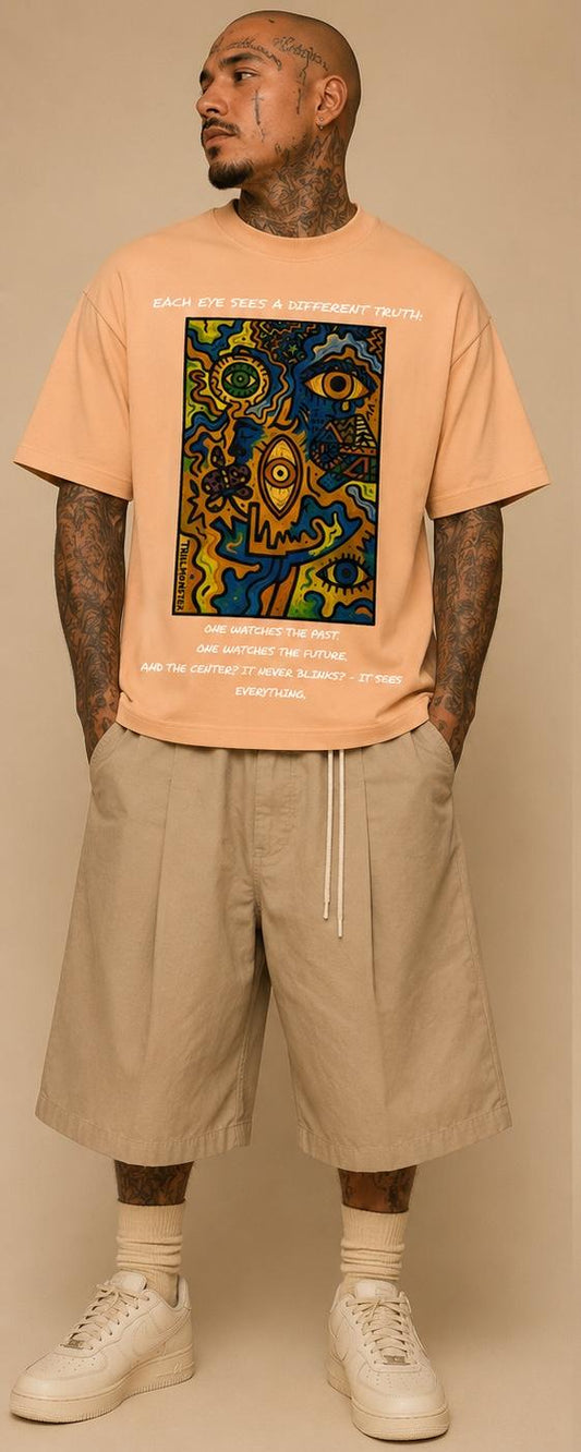 TM Classic Many Eyes Oversized Tee