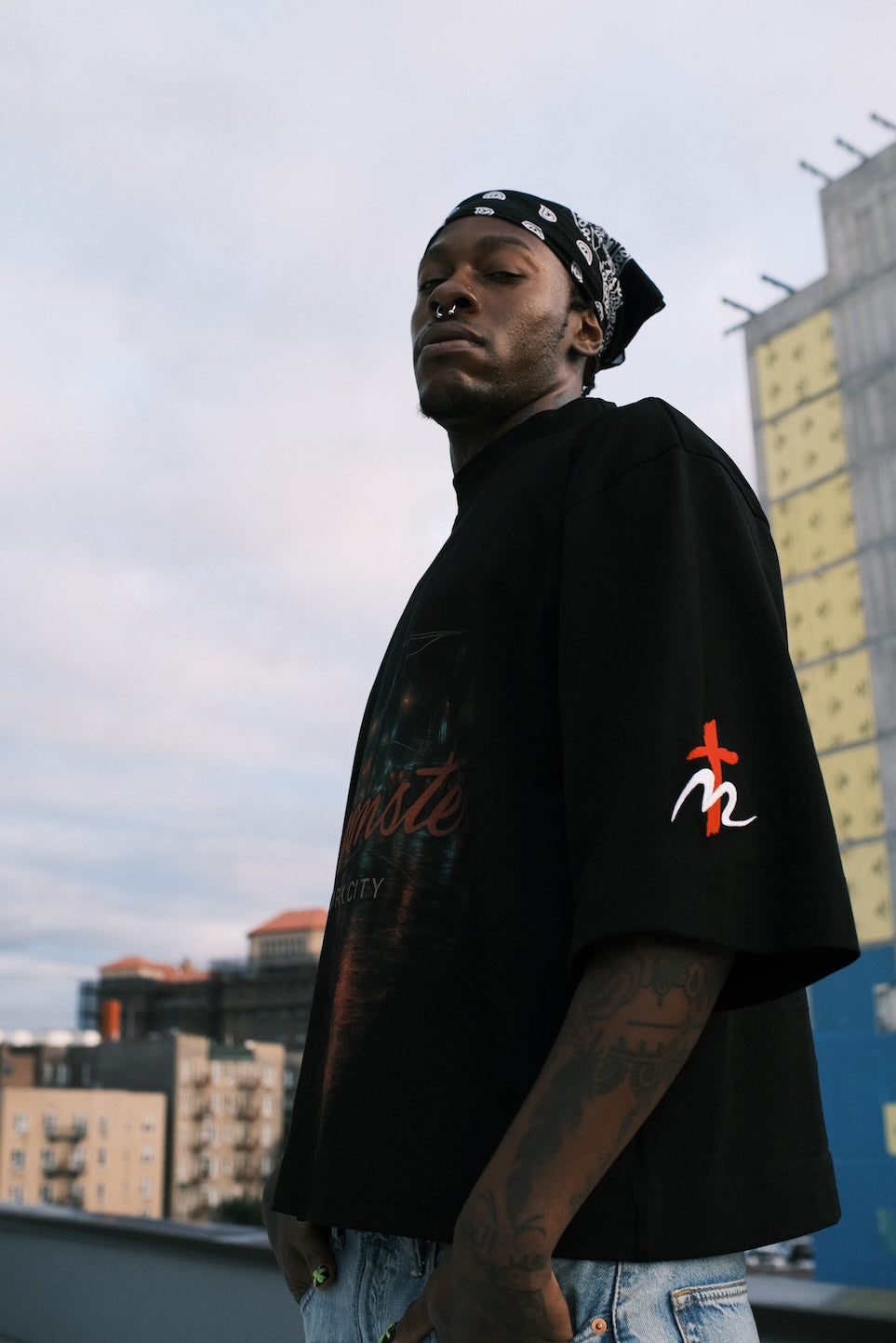 SOHO NYC Black Oversized Tee