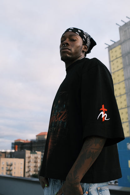 SOHO NYC Black Oversized Tee