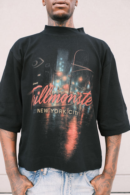 SOHO NYC Black Oversized Tee