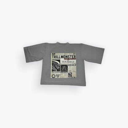 TM Classic Never Give Up Newspaper Print